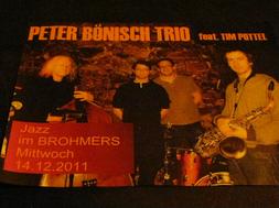 Peter Boenisch Trio feat. Tim Pottel