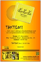 5 Jahre TAKT!LOS! + CD-Release-Party