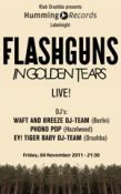 live: FLASHGUNS (UK) support: IN GOLDEN TEARS (D)